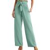 Lolvmvchi Reorders from My Past Orders Leg Flare Sweatpants Women's Solid Color High Waisted Casual Wide Leg Pants with Elastic Waist Straight Trendy Fall (Mint Green, S) Placed Recently by Me view 1