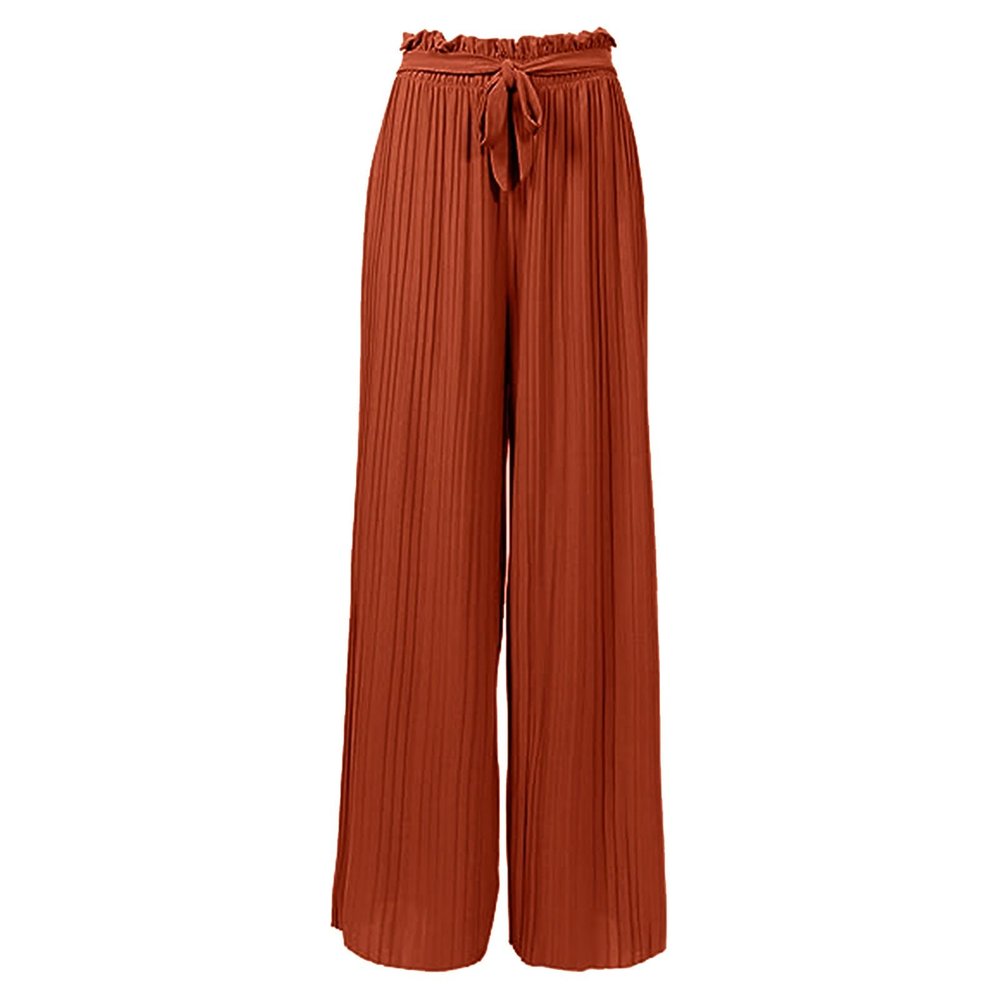 Lolvmvchi Blacky Women's Jogger Sweatpants Women's Summer Autumn Tie Solid Color Stripe Wide Leg Pants Trendy Fall Outfits for Women 2024 (Coffee, XL) Placed Recently by Me
