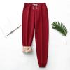 Temu Com Delivery Return Pallets Deal Womens Sweatpants Joggers Women's and Thick Winter Sports Pants Women's Warm Casual Pants Trendy Fall Outfits for Women 2024 (Red, XXXL) Placed Recen view 2