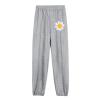 Lolvmvchi Deals Wide Leg Oants Women's Solid Flower Printed Trouser Hem Strap Casual Pants Trendy Fall Outfits for Women 2024 (Grey, L) Placed Recently by Me view 2
