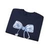 Labor and Delivery Nurse Sweatshirt, L & D Nurse Shirt Nurse Appreciation, Graduation, Coquette Nurse, Mother Baby Navy view 3