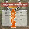 Disc Doctor Repair Tool for Disc Golf Discs, Disc Golf Bag Accessory to Repair a Disc During or After a Round (Orange) view 2
