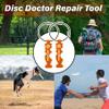 Disc Doctor Repair Tool for Disc Golf Discs, Disc Golf Bag Accessory to Repair a Disc During or After a Round (Orange) view 4