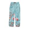 Lolvmvchi Early Deals 2024 Home Women Wide Leg Sweatpants Trendy Interior Drawstring Women Capri Pants Summer Cotton Drawstring High Waist Bottom Loose Casual Cropped Trendy (Mint Green, XXXXL) view 2