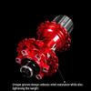 1 Pair MTB Bike Hub Front Rear HG 8-11 Speed 4 Claws 32 Holes Disc Brake Hubs with Quick Release Lever view 3
