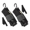 COOLHIYA 2sets Boat Winch Straps Hook Transom Straps for Trailer Motorboats Kayaks High-Strength Easy Installation Tie-Down view 1