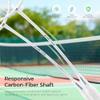 OGEENIER Badminton Rackets Set, 4-Player Lightweight Badminton Racquets Set with 6 Nylon Birdies for Beginner view 4