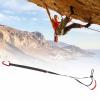 Climbing Stick Aider, Foot Ascender Loop Lightweight Hunting Webbing Rope Ladder Adjustable Climbing Ascender Strap Rope Foot Belt for Rock Climbing Rappel Rescue view 3