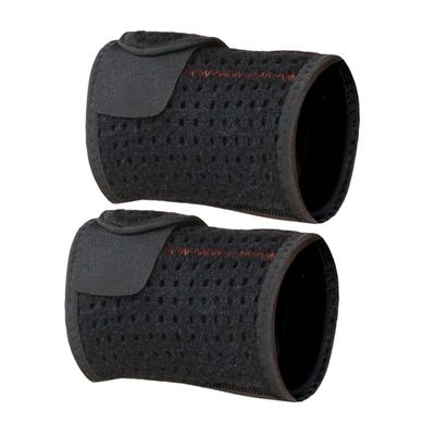 BCOATH 2pcs Ergonomic Design Wristband Aluminum Spring Breathable Wrist Wrap Sports Fitness Gym Workout Wrist Support Straps