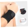 BCOATH 2pcs Ergonomic Design Wristband Aluminum Spring Breathable Wrist Wrap Sports Fitness Gym Workout Wrist Support Straps view 2