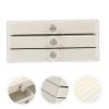 TOGEVAL 1pc Jewelry Display Box Multi-grid Earring Organizer Plastic Jewelry Case for Necklaces Bracelets and Accessories Space-saving Design for Home Travel view 4