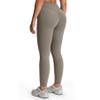 Aoxjox Womens Workout Leggings Metamorph Mid-Rise Hidden Scrunch Tummy Control Gym Training Yoga Pants 27" (Driftwood, Large) view 2