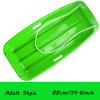 TUOYIBO Happy Children's Sledding, Children's Double Sledge, Thickened Wear-Resistant Sledge, Plastic Sledge Board, Winter Sledge view 2