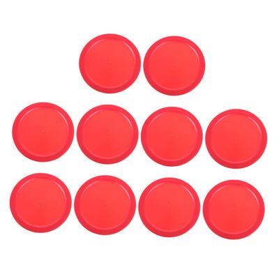 WHAMVOX 10pcs Table Hockey Pucks Ice Hockey for Table Games Replacement Pucks for Suitable for All Ages