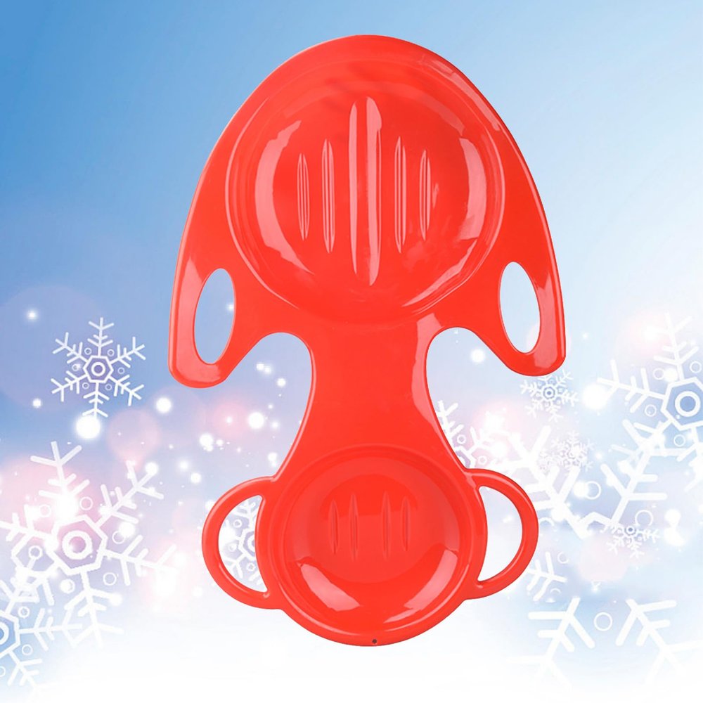 TUOYIBO Happy Children's Sledding, Winter Sledge, Double Models of Children's Sledge, Thickened Flying Fish Sledge, Adult Wear-Resistant Skis