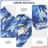 ALAZA Blue Watercolor Ice Hockey Player Pajama Pants Long Sleep Pant Pajama Bottoms Elastic Waist with Pockets 11-12 Years view 4