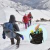 TUOYIBO Sledges with Brakes, Children's Hard-Wearing Sledges, Winter Sledges, Frost-Proof Sledges view 3