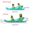 TUOYIBO Sledges with Brakes, Children's Hard-Wearing Sledges, Winter Sledges, Frost-Proof Sledges view 4