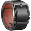 JUKMO 1.5" (38mm) Leather Ratchet Belt for Men in Gift Box (Black, Medium) view 1