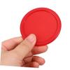 WHAMVOX Air Hockey Pusher Accessories Red with Grip Red Pucks for Table Hockey Replacement for Game view 2