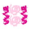 COLLBATH 4pcs Plume Boas for Women Strips for Crafts Party Costumes and Creative Decorations Versatile Boa Trim view 1