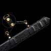 Handmade 49 Inch Crusader Double-Handed Long Sword 5160 Spring Steel Rivet Full Tang Blade Real Medieval Style Sword with Leather Sheath view 4