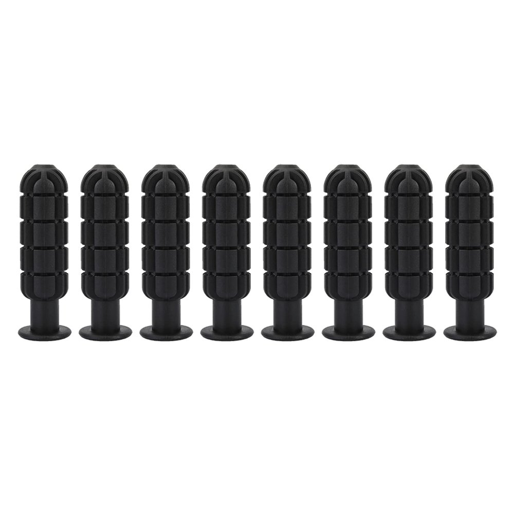 Nurnesy 8Pcs Table Soccer Handle Poignee Accessories for Kid Children, Handlebar Covers Plastic Grip for Toddler Kid, Handlebar Sleeves, Foosball Handle Grips Kicking Cages