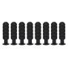 Nurnesy 8Pcs Table Soccer Handle Poignee Accessories for Kid Children, Handlebar Covers Plastic Grip for Toddler Kid, Handlebar Sleeves, Foosball Handle Grips Kicking Cages view 1