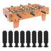 Nurnesy 8Pcs Table Soccer Handle Poignee Accessories for Kid Children, Handlebar Covers Plastic Grip for Toddler Kid, Handlebar Sleeves, Foosball Handle Grips Kicking Cages view 2