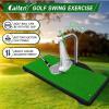 CAITON Golf Swing Trainer 2.0 - Premium Golf Training Equipment with 3 Adjustable Heights. Pure Path Golf Swing Practice Mat Training Aid. Ideal for Indoor, Outdoor, and Home Use view 4