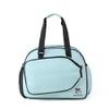 Boulder Bee Pickleball Bags, Stripe Print PickleBall Bag for Women, Hand/Shoulder Gym Bag w Water Bottle Holder, with Racquet/Paddle Holder (Green Stripe) view 1