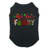 CONTEANER Family Christmas Pajamas Matching Sets Holiday Xmas Party Family Sleepwear Set Jammies for Couples(Pet,Black1,S) view 3