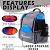 Disc Golf Bag, Disc Golf Backpack with 26+ Disc Capacity, Durable & Lightweight Disc Golf Bags with 8 Storage Pockets view 2