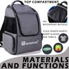 Disc Golf Bag, Disc Golf Backpack with 26+ Disc Capacity, Durable & Lightweight Disc Golf Bags with 8 Storage Pockets view 3