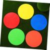 HONMEET 5pcs Enhanced Durability Football Officials Equipment Cones Soccer Practice Markers Bright Colors for view 3