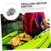 BCOATH 12v Electric Trolling Motor Speed Control Switch for Inflatable Boats and Kayaks Compact and Durable Design for Fishing Convenient Foot Operation Reliable Performance view 2