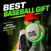 SPARK CATCH Light Up Baseball, Glow in The Dark Baseball, Sports Gear Accessories Gifts for Boys 8 9 10 11 12 13 14 15 Years Old, Kids Teens All Ages Gift Ideas (Impact-Activated version) (Neon Green) view 3
