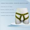 JOCKMAIL Jock straps for Men with Mens Chest Harness Sexy Men's Harness and Jockstrap Set for Clubwear,Fitness,Role-Playing (US, Alpha, Large, X-Large, Regular, Regular, Yellow) view 4