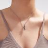 Tdips Necklace - Human Embrace Couple Pendant, Adjustable Length Hug Necklace for Women view 2