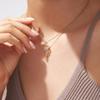 Tdips Necklace - Human Embrace Couple Pendant, Adjustable Length Hug Necklace for Women view 3