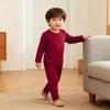Kids Tales Boys Girls 2Pcs Cotton Sweatsuit Toddler Solid Sweatshirt + Sweatpants Outfits Set Little Kids Pullover Tracksuit view 2