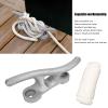 HKINBAS 12in Fit for Aluminum Dock Cleat Nylon Dockline Mooring Rope Universal Fit for Boat Canoe Kayak Ship view 2