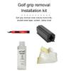 Keenso Golf Grip Kit, 15 Strips with Clamp Blade and Retractable Hook Blade for Golf Clubs, Golf Grip Replacement, for Home, Garage, Golf Club view 2