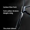 BSFHQS 700C Road Bike Frameset 44cm 47cm 50cm 53cm 56cm Wind Breaker Racing Bike Frame Carbon Fiber Disc Brake Frames Thru Axle F100mm R142mm(47cm) view 4