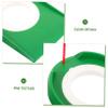 Gogogmee 3pcs Golf Hole Cup Ring Set with Flag for Putting Practice Durable Training Aid for Golf Enthusiasts for Backyard and Home Use view 4