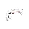 KONTONTY Outdoor Camping Iron Hook Tent Lamp Iron Hook Hanger Lantern Holders for Outside Multi-use view 2