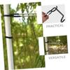 KONTONTY Outdoor Camping Iron Hook Tent Lamp Iron Hook Hanger Lantern Holders for Outside Multi-use view 3