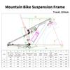 BSFHQS 15"/17"/19"/21" Mountain Bike Frame 27.5er 29er Full Suspension Carbon Fibre Frame XC/DH Soft Tail Frame 12 * 148mm Boost Thru Axle Disc Brake(Orange,27.5 * 19") view 2