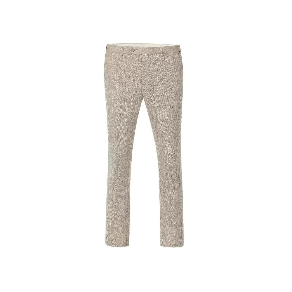 YoTsaiSpring Boys Uniform Pants Herringbone Tweed Pants Slim Fit School Dress Pants for Boy Wool Blend Formal Winter Light Khaki Boys Pants Size 8