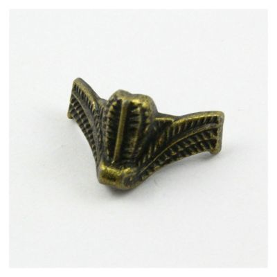 DLAHPJPT 20 Pieces Antique Brass Jewelry Box Feet Animal Box Leg 27x16mm